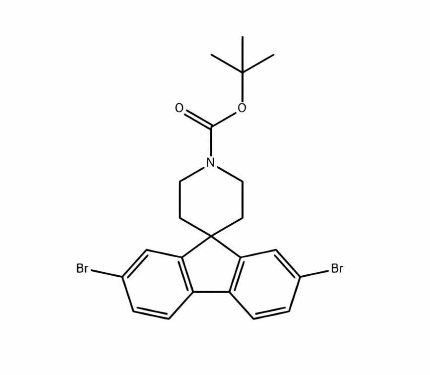 1′-叔丁氧羰基-2,7-二溴螺环[芴9,4’哌啶]
