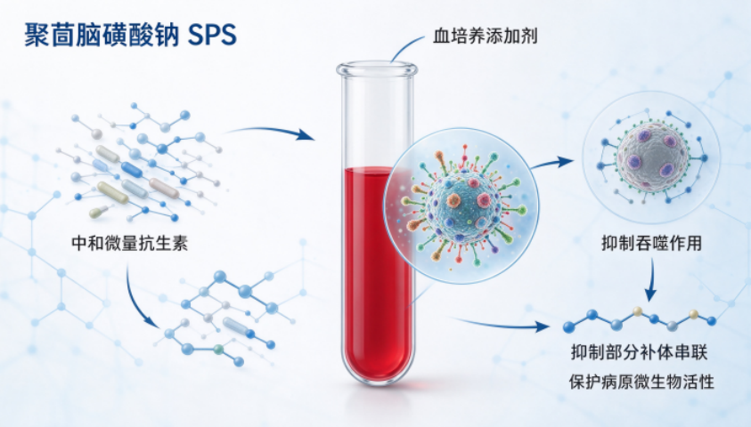 聚茴脑磺酸钠（SPS）在血培养领域的应用：提升病原微生物检出能力的关键添加剂
